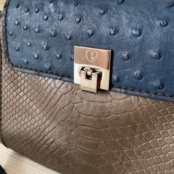 Charlotte Ronson Leather Mini Cross Body - Picture 2 of 9